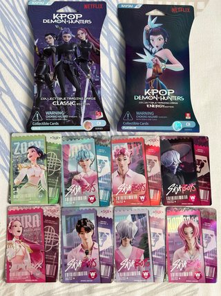 Lote de cartas SSR K-Pop Demon Hunters Kayou