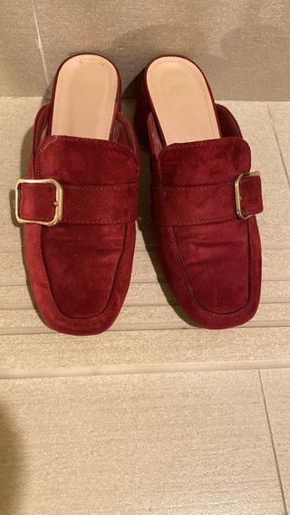 zapatos granate, muy bonitos