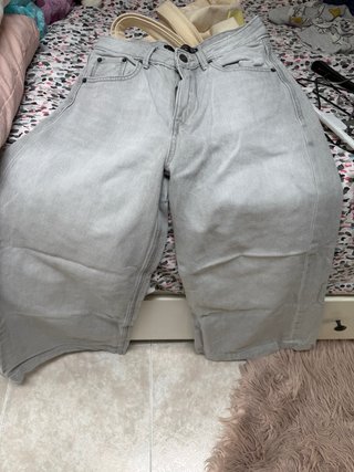 Pantalones Tejanos Grises