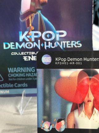Lote 3 Cartas KPop Demon Hunters