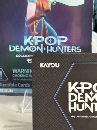 Lote 3 Cartas KPop Demon Hunters