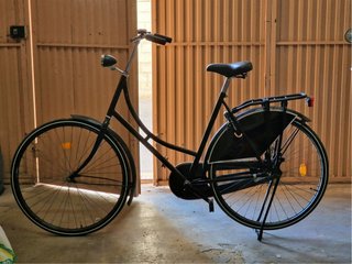 Bicicleta Holandesa Negra