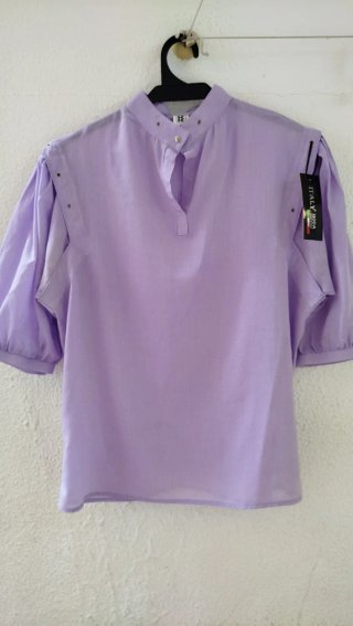 Blusa Otoñal Italy Moda Morada