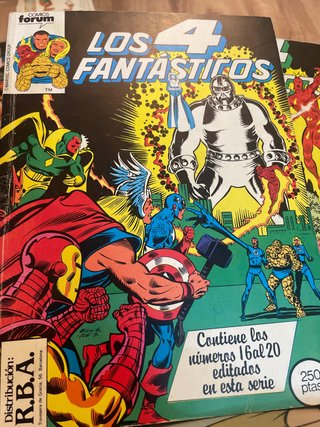 Los 4 Fantásticos – Cómics antiguos Fórum Marvel