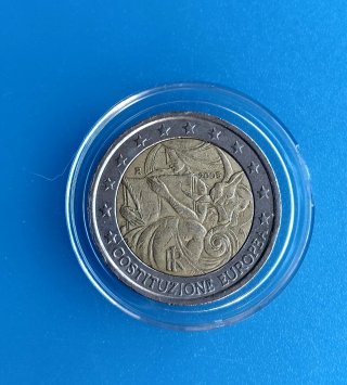 2005 Commemorativi Italia 2€ Costituzione Europea