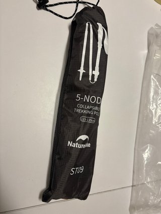 Bastón Trekking Naturehike ST09 Plegable 115-135cm