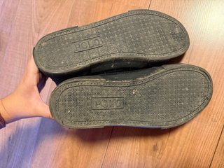 Botines Zapatilla Polo Ralph Lauren Vintage Negro
