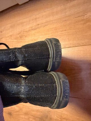 Botines Zapatilla Polo Ralph Lauren Vintage Negro