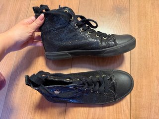 Botines Zapatilla Polo Ralph Lauren Vintage Negro