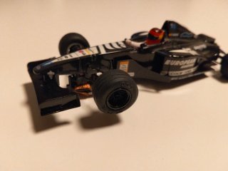 Despiece Scalextric slot Minardi Fernando Alnso f1