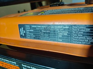Generador Eléctrico Gasolina 2800W