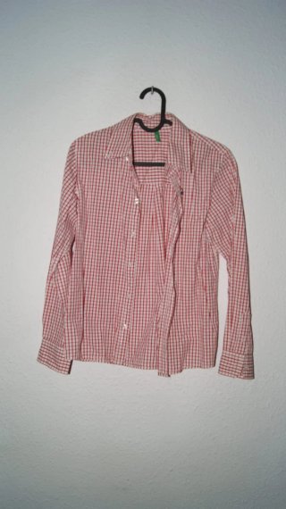 Camisa Benetton de Cuadros