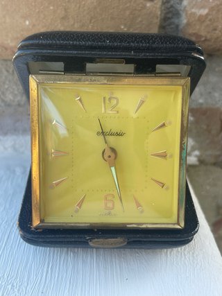Reloj Despertador Viaje Vintage Exclusiv Alemania