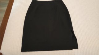 Falda Negra de Vestir