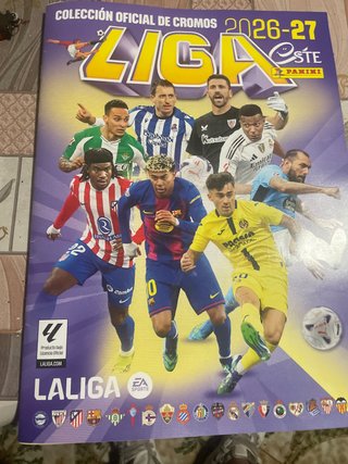 Colección Cromos Liga 2026-27 Panini