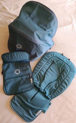 Set Bugaboo: Capota, Colchoneta y Cubrepiés