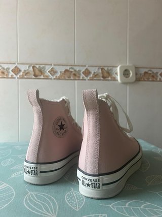 Zapatillas Converse Piel Rosa Talla 38