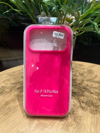 Cover iPhone 14 Pro Max in Rosa Fucsia Silicone