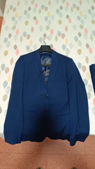 Traje de Hombre Azul