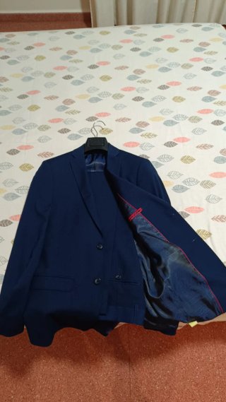 Traje de Hombre Azul