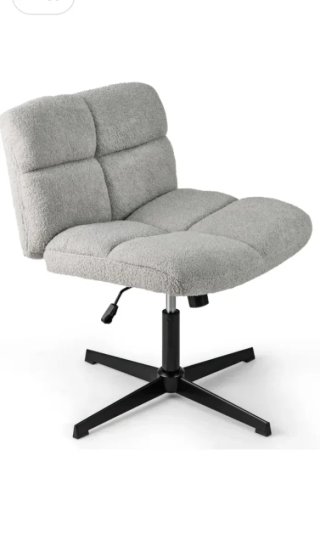 Silla de Escritorio COSTWAY CB10699GR Gris