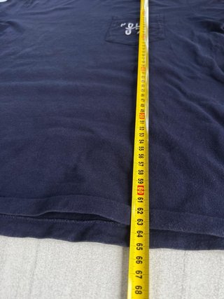 Camiseta vintage Ralph Lauren azul marino talla S