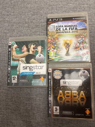 3 Juegos PlayStation 3 (PS3)