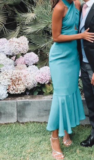 Vestido de fiesta BLUMYNT turquesa
