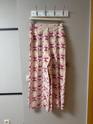 Pantalones anchos WAPA estampado