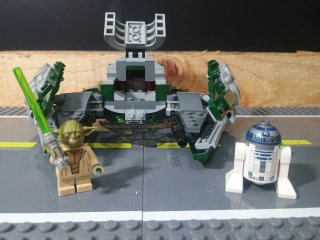LEGO Star Wars Jedi Starfighter de Yoda