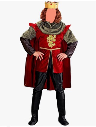 Disfraz Rey Medieval Talla Única