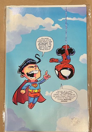 Marvel/DC Spider-Man Superman #1 (One Shot) Cover