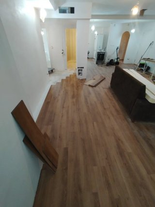 Instalación de azulejos y paquet