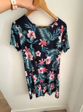 Vestido estampado floral