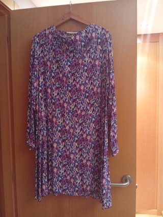 Vestido Easy Wear Multicolor Talla M