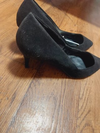 Tacones Negros Unit Talla 40