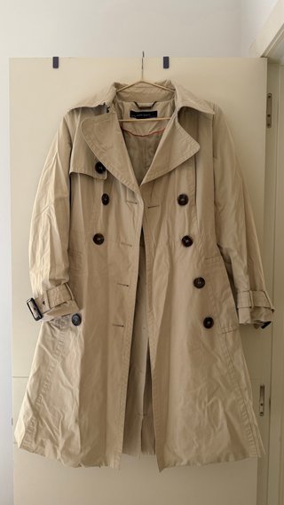 Trench Zara Beige Mujer