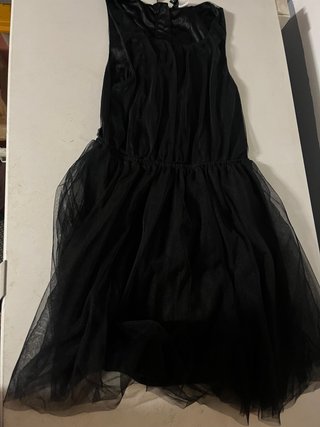 Vestido negro niña Halloween