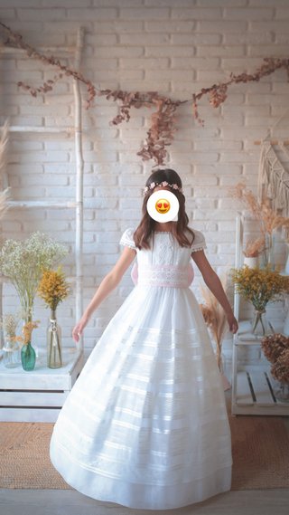 Vestido de comunión blanco