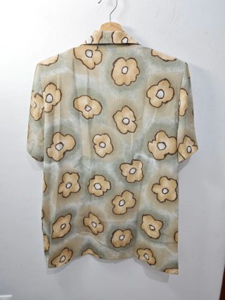 Blusa vintage BLUE & BLOUZE floral talla 48