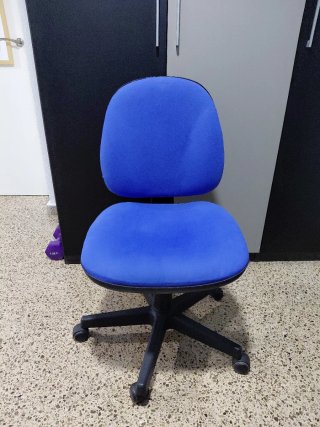 Silla de escritorio azul