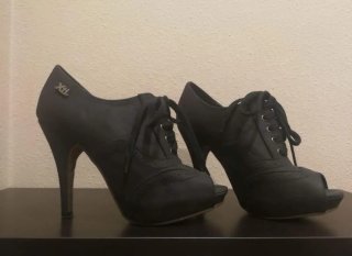 Lote 7 pares de zapatos mujer talla 38 tacon