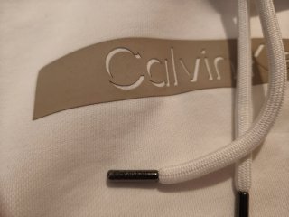 Sudadera Calvin Klein Blanca