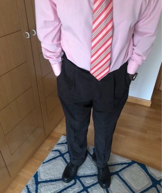 Traje de caballero negro