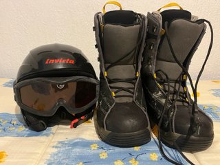 Equipo Completo de Snowboard