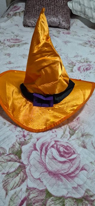 Disfraz niña calabaza 4-5 años