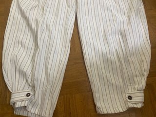 Mono largo Zara de rayas, talla S
