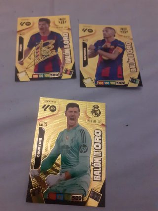Lote Balones de Oro Adrenalyn XL 2025-26