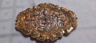 Cenicero de Bronce con Relieve