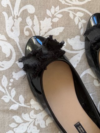 Zapatos Negros Sfera con Lazo